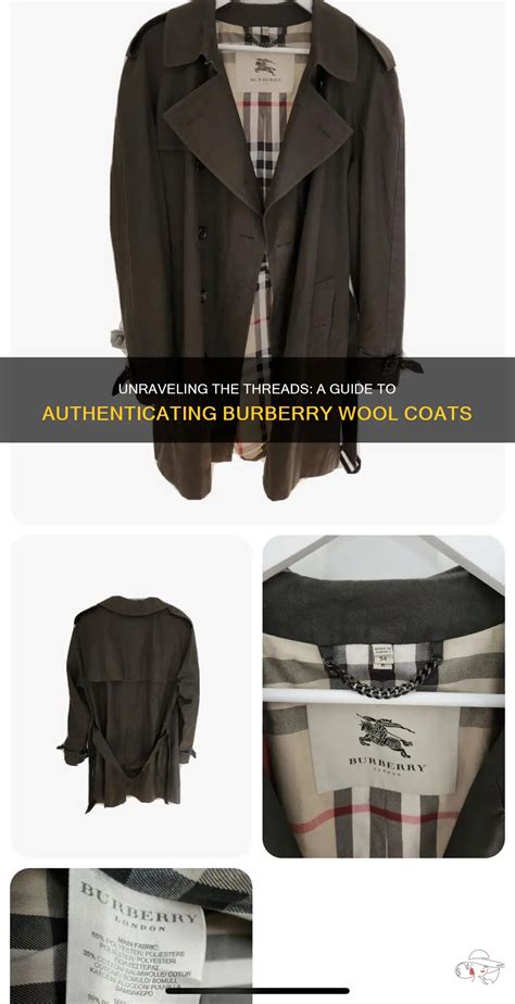 how to spot a fake burberry wool coat